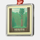 Sequoia-Nationalpark Ornament Aus Metall (Links)