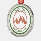 Sequoia-Nationalpark Ornament Aus Metall (Links)