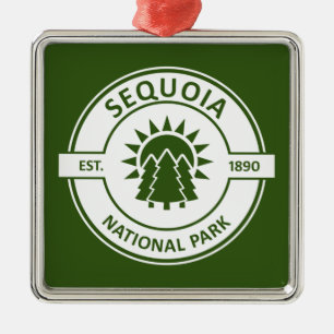 Sequoia Nationalpark Ornament Aus Metall