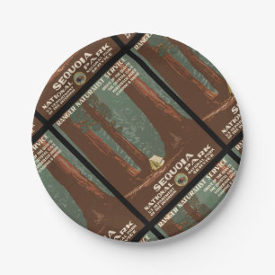 Sequoia-Nationalpark Pappteller