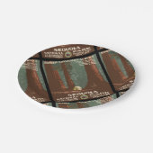 Sequoia-Nationalpark Pappteller (Schrägansicht)