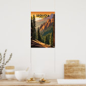 Sequoia-Nationalpark Poster (Küche)