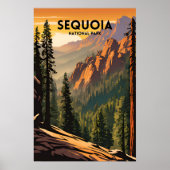 Sequoia-Nationalpark Poster (Vorne)