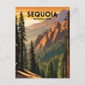 Sequoia-Nationalpark Postkarte (Vorderseite)