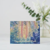 Sequoia-Nationalpark Postkarte (Stehend Vorderseite)