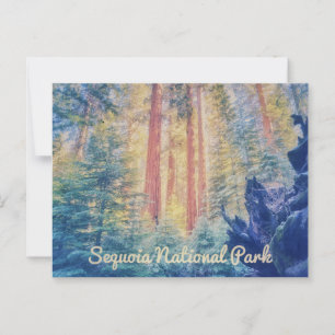 Sequoia-Nationalpark Postkarte