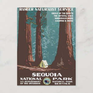 Sequoia-Nationalpark Postkarte