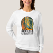 Sequoia Nationalpark Riesengebirge Sequoia T - Shi T-Shirt (Vorderseite)