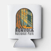 Sequoia Nationalpark Riesengebirge Sequoia Trees Dosenkühler (Rückseite)