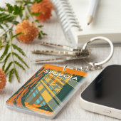 Sequoia Nationalpark Riesengebirge Sequoia Trees Schlüsselanhänger (Vorderseite rechts)