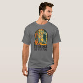 Sequoia Nationalpark Riesengebirge Sequoia Trees T-Shirt (Vorne ganz)