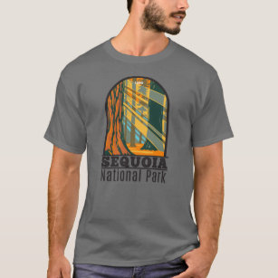 Sequoia Nationalpark Riesengebirge Sequoia Trees T-Shirt