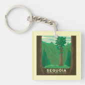 Sequoia-Nationalpark Schlüsselanhänger (Vorderseite)
