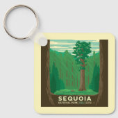 Sequoia-Nationalpark Schlüsselanhänger (Vorderseite)