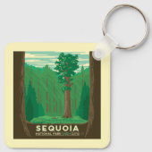 Sequoia-Nationalpark Schlüsselanhänger (Rückseite)