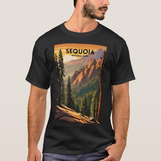 Sequoia-Nationalpark T-Shirt (Vorderseite)
