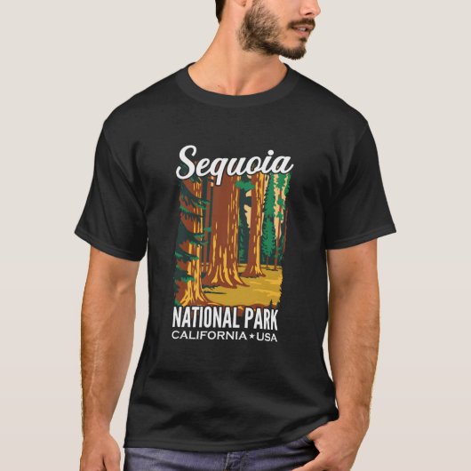Sequoia-Nationalpark T-Shirt (Vorderseite)