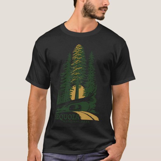 Sequoia-Nationalpark T-Shirt (Vorderseite)