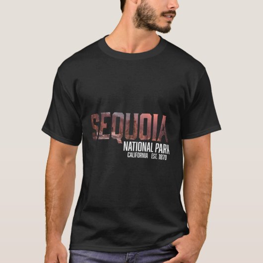 Sequoia-Nationalpark T-Shirt (Vorderseite)
