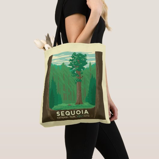 Sequoia-Nationalpark Tasche (Von Nahem)