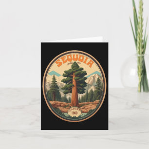 Sequoia Nationalpark Tree Il Museo in erba Karte