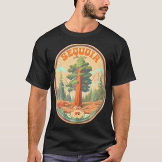 Sequoia Nationalpark Tree Il Museo in erba T-Shirt