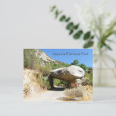 Sequoia Nationalpark/Tunnel Rock Postcard! Postkarte (Stehend Vorderseite)