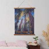 Sequoia-Nationalpark Wandteppich Mit Holzrahmen (Schlafzimmer)