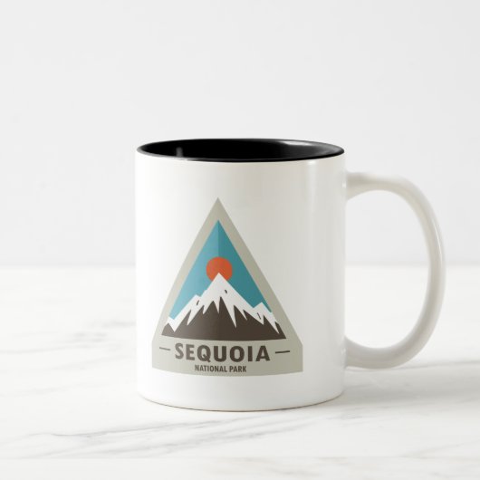 Sequoia-Nationalpark Zweifarbige Tasse (Rechts)
