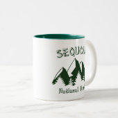 Sequoia-Nationalpark Zweifarbige Tasse (VorderseiteRechts)