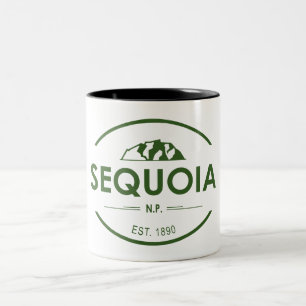 Sequoia-Nationalpark Zweifarbige Tasse