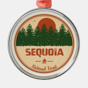 Sequoia-Nationalwald Ornament Aus Metall