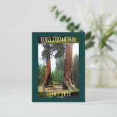 SEQUOIA NAT'L PARK-California Grant Postkarte (Stehend Vorderseite)