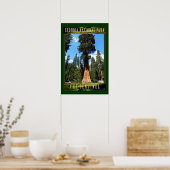 SEQUOIA NAT'L PARK-California-The Sentinel- Poster (Küche)
