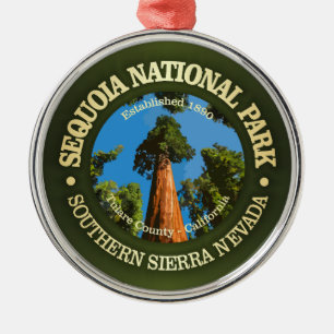 Sequoia NP2 Ornament Aus Metall