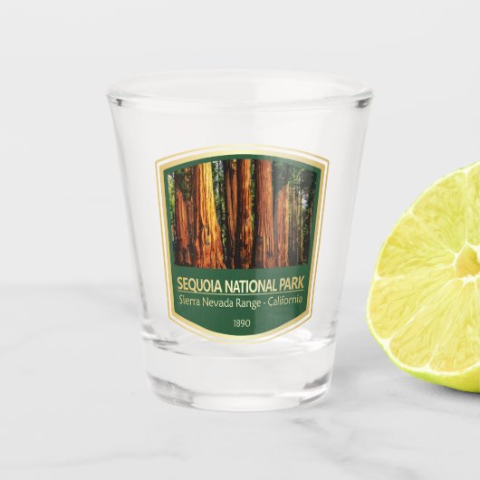 Sequoia NP (PF1) Schnapsglas (Vorderseite)
