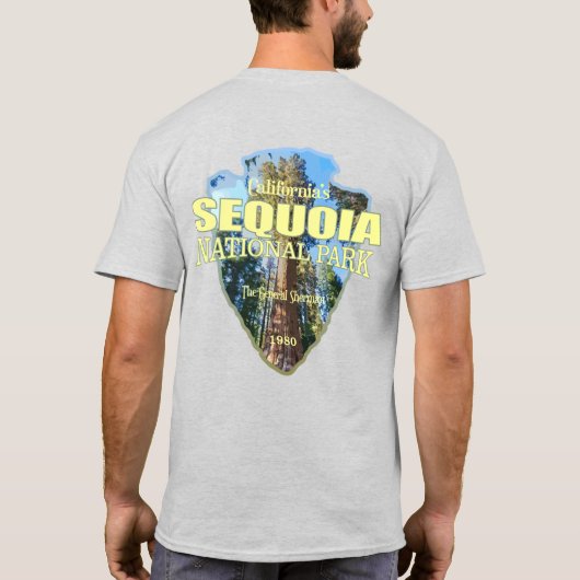 Sequoia NP (Pfeilspitzen) T-Shirt (Rückseite)
