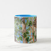 Sequoia Redwoods Zweifarbige Tasse (Mittel)