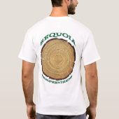 Sequoia Sempervirens T-Shirt (Rückseite)