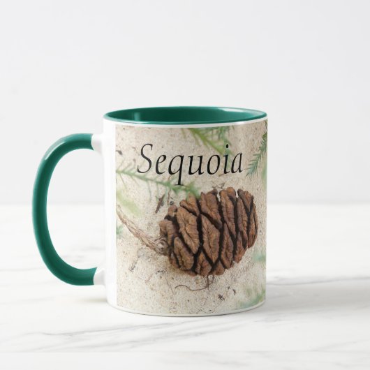 Sequoia T-Shirt Cone - Nationalpark Sand Sequoia Tasse (Links)