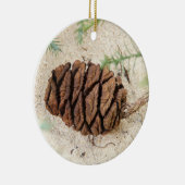 Sequoia Tree Cone, Giant Redwood Ornament (Rechts)