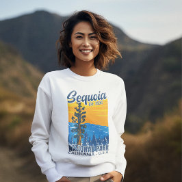Sequoia Trees California Wilderness Landscape Sweatshirt