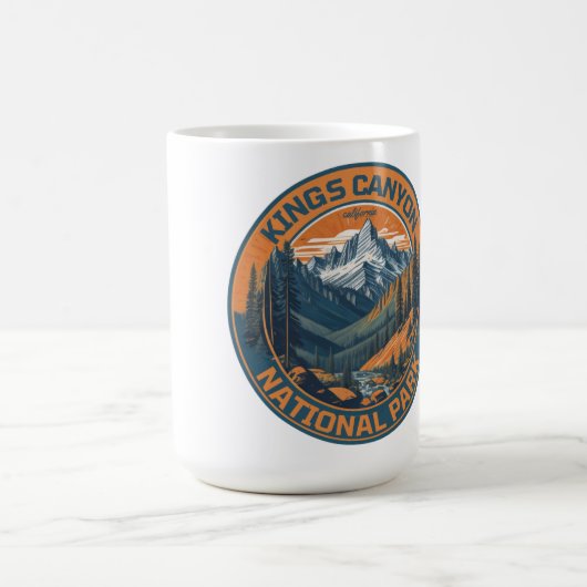 Sequoia und Kings Canyon Nationalparks california Kaffeetasse (Mittel)