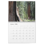 Sequoia und Kings Canyon Nationalparks Kalender (Jan 2026)
