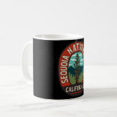 Sequoia - Vintage � Geheimnisse der Wildnis Kaffeetasse (Vorderseite Links)
