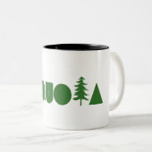 Sequoia Zweifarbige Tasse (VorderseiteRechts)