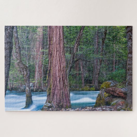 Sequoias & Merced River Yosemite National Park, CA Puzzle (Horizontal)