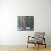 Sequoias & Merced River Yosemite National Park, CA Wandteppich (Beispiel (Horizontal))