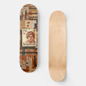 Sequoyah Skateboard (Vorderseite)