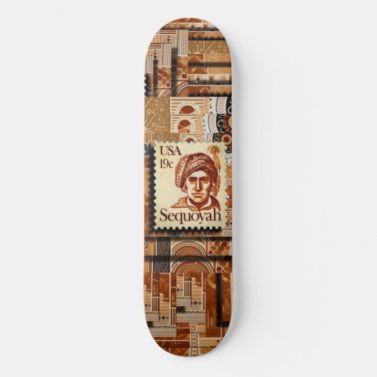 Sequoyah Skateboard (Vorderseite)